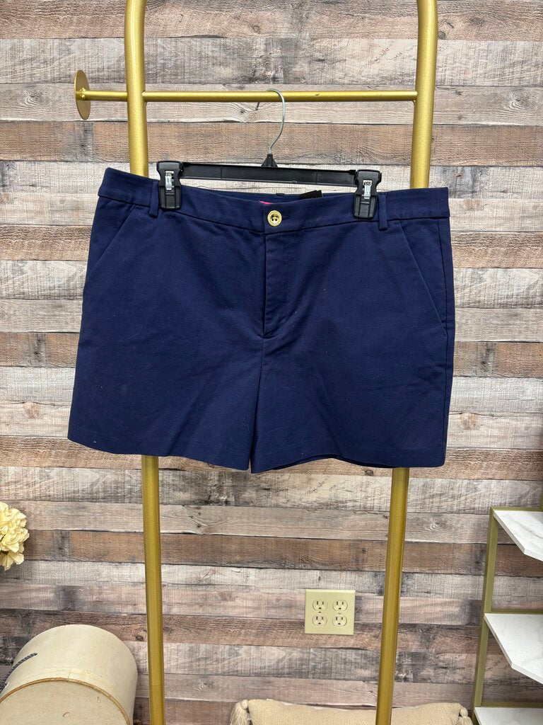 Lilly Pulitzer Navy Blue Shorts Size 16