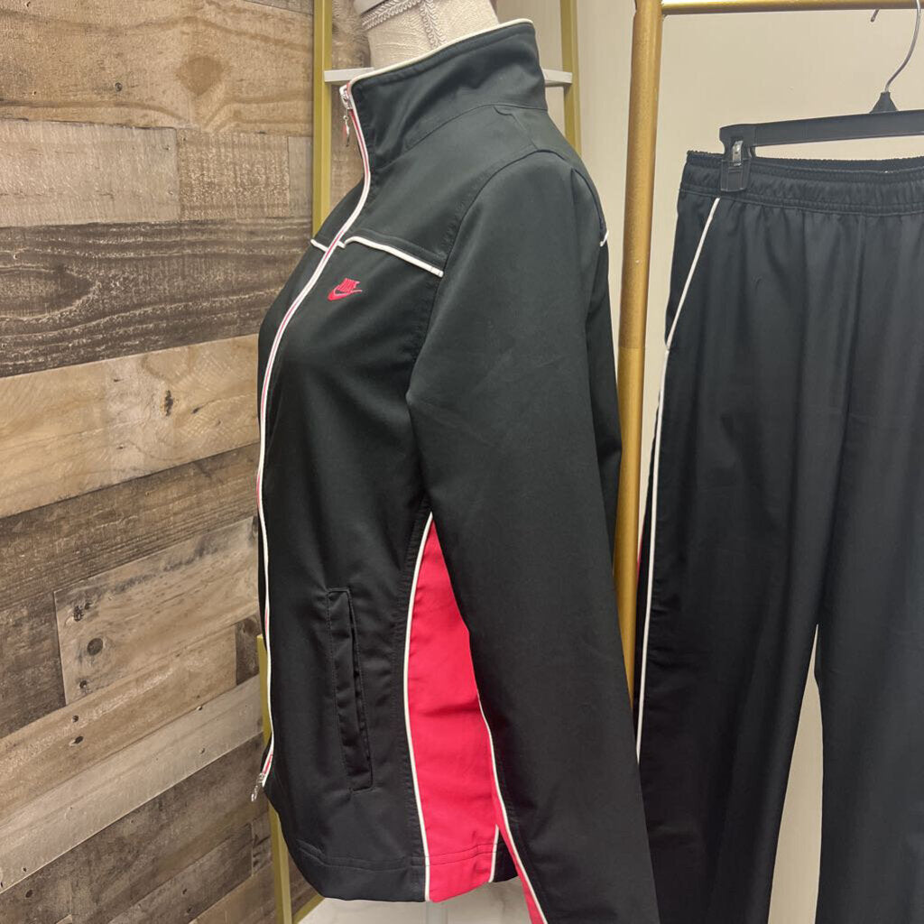 Nike Black & Pink Y2K Vintage Track Set Size M