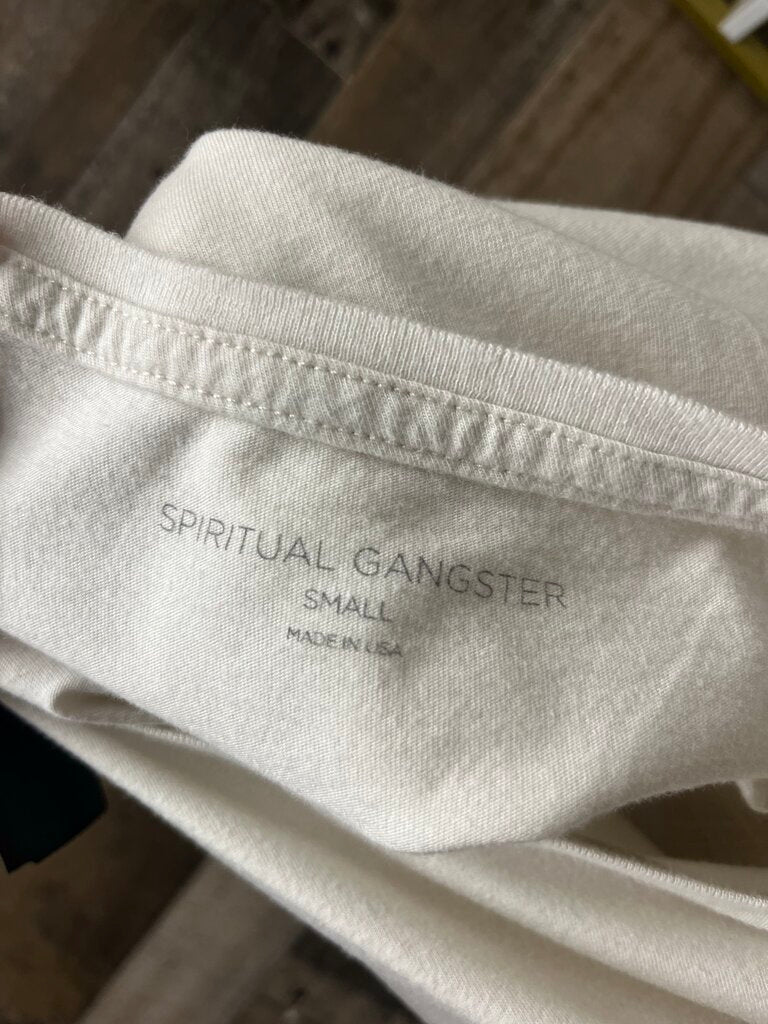 Spiritual Gangster Heart Muscle Tank T-Shirt Size S