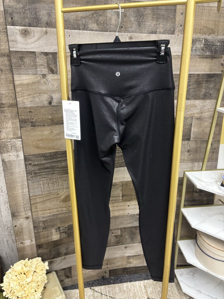Lululemon Align High Rise Rib Pant 28" Shine Size 6