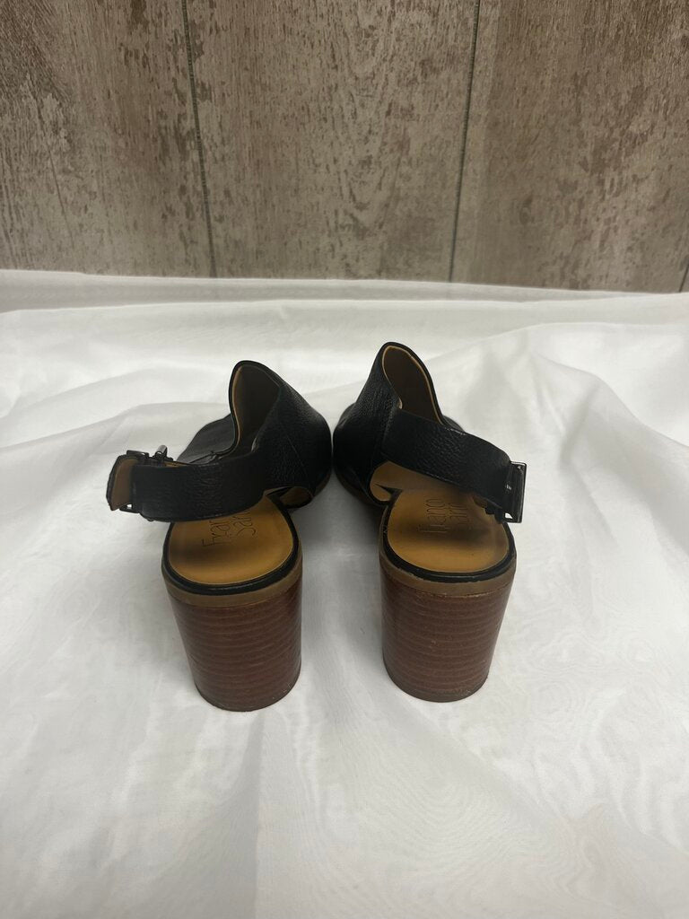 Franco Sarto Black Heels Size 7.5