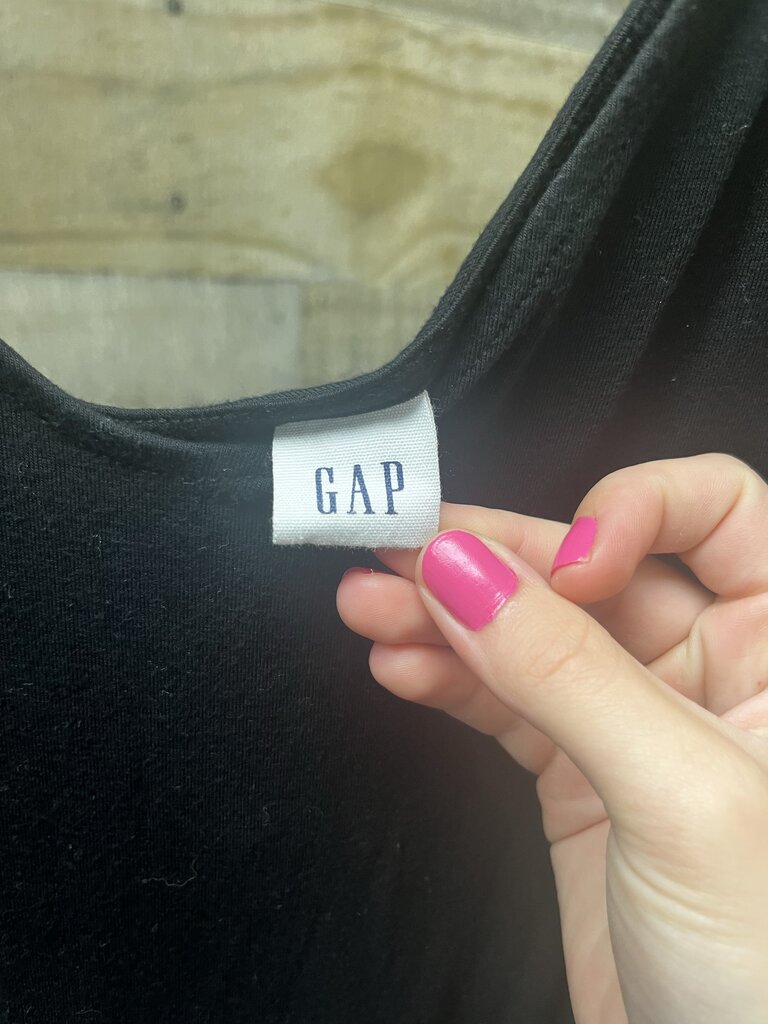 GAP Black Cinch Waist Jumpsuit Size S