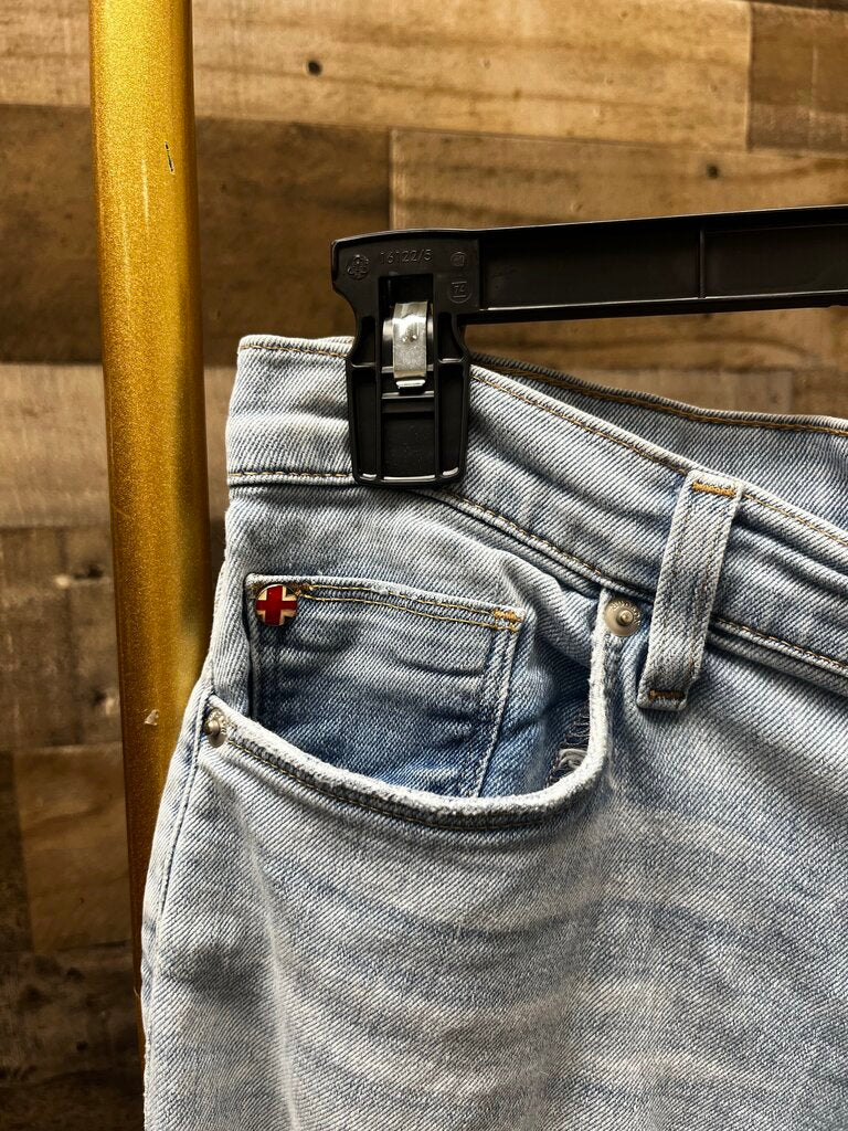 Hudson Natalie Midrise Skinny Ankle Jeans Size 27