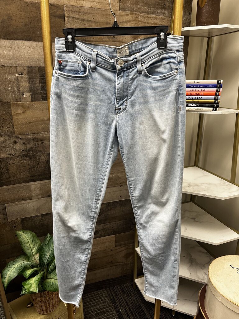 Hudson Natalie Midrise Skinny Ankle Jeans Size 27