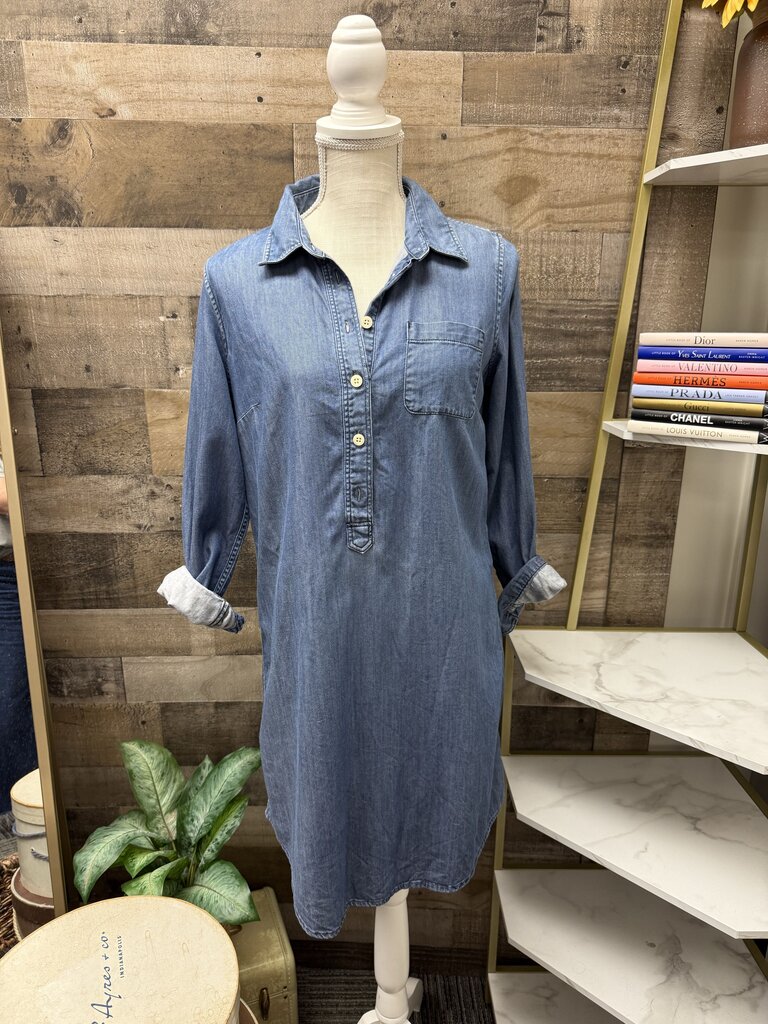 J Crew Denim Dress Size S
