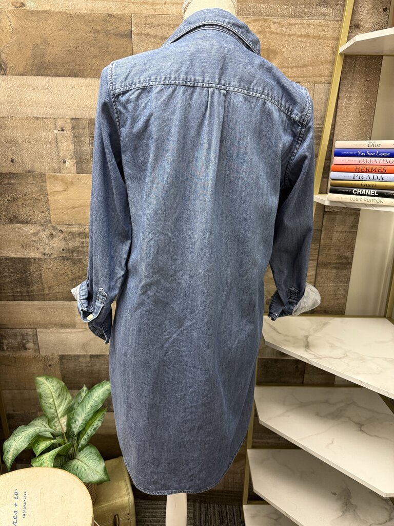 J Crew Denim Dress Size S