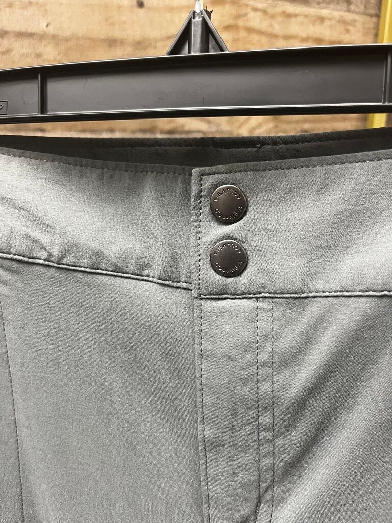 Columbia Sportswear Womens Adjustable Nylon Straight Leg Pants Size 16 Short