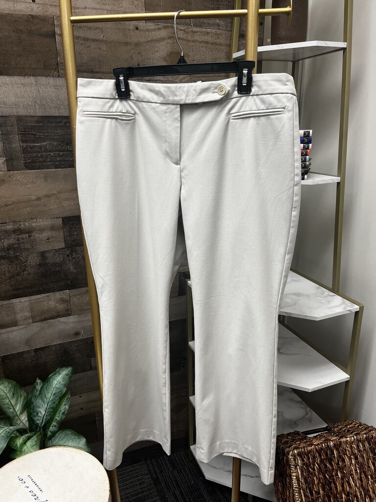 Talbots Curvy Tan Trousers Petite 16