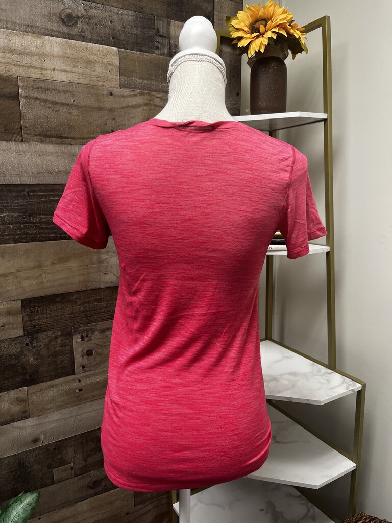 Lululemon What The Sport Short Sleeved Tee in Heathered Boom Juice Size 4