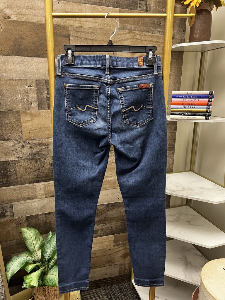 For All Mankind b(air) Demin Skinny Jeans Size 25