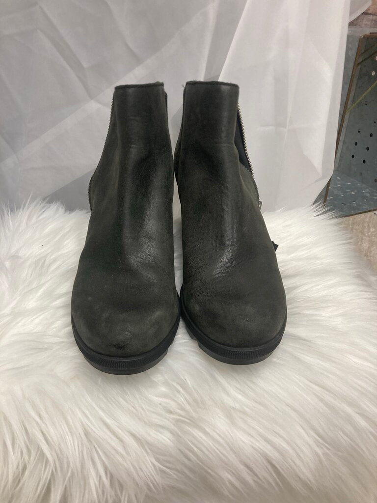 Black Sorel Wedge Bootie