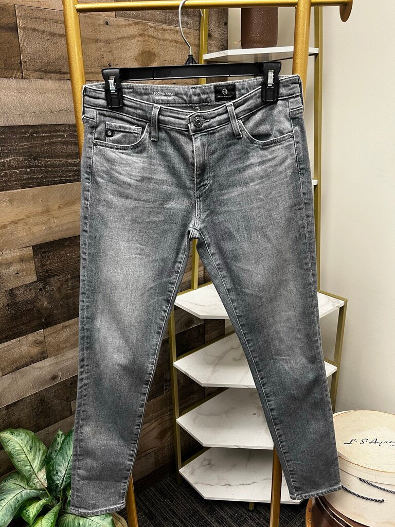 AG Legging Super Skinny Ankle Faded Gray Denim