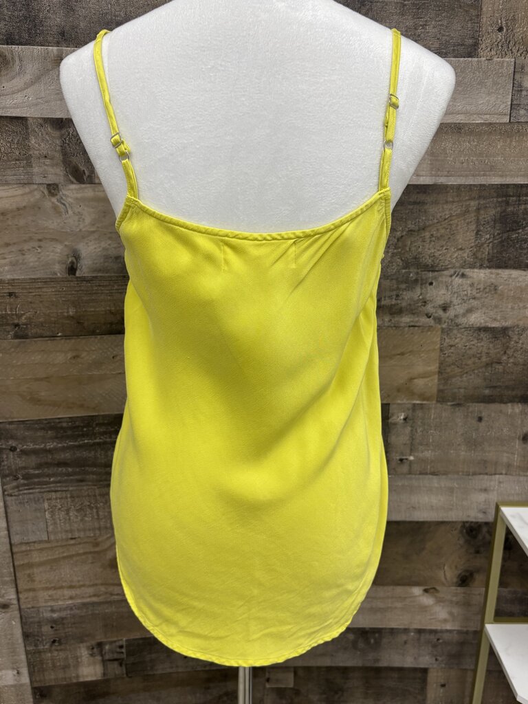 Cloth & Stone Women's Yellow V-Neck Tank