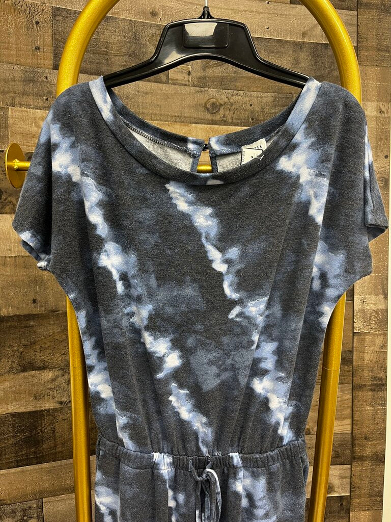 Peyton Jensen Blue Tie Dye Jumpsuit