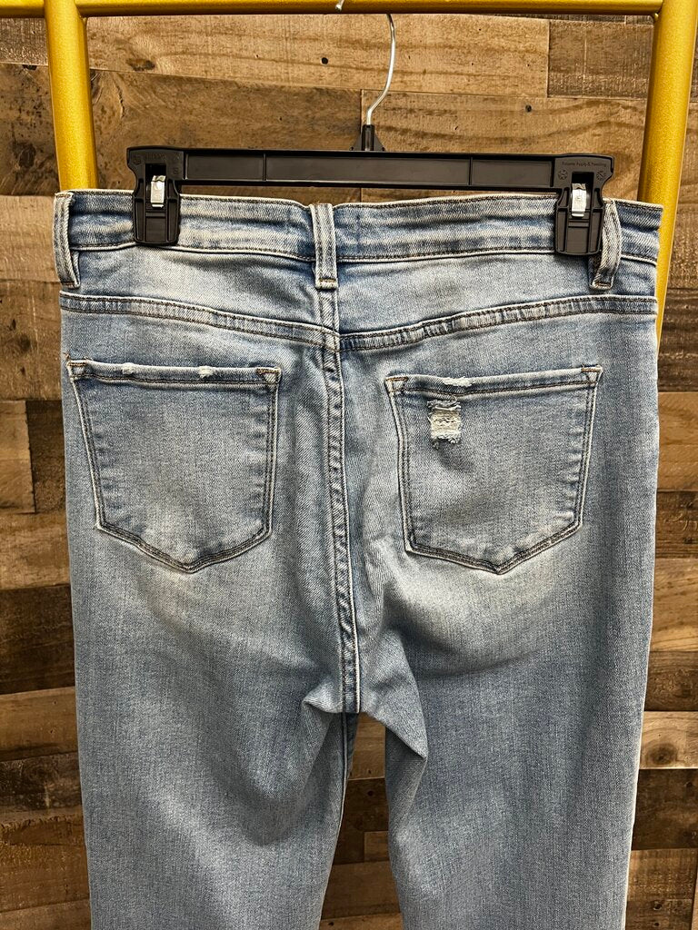 Altar'd State Button Fly Distressed Jeans