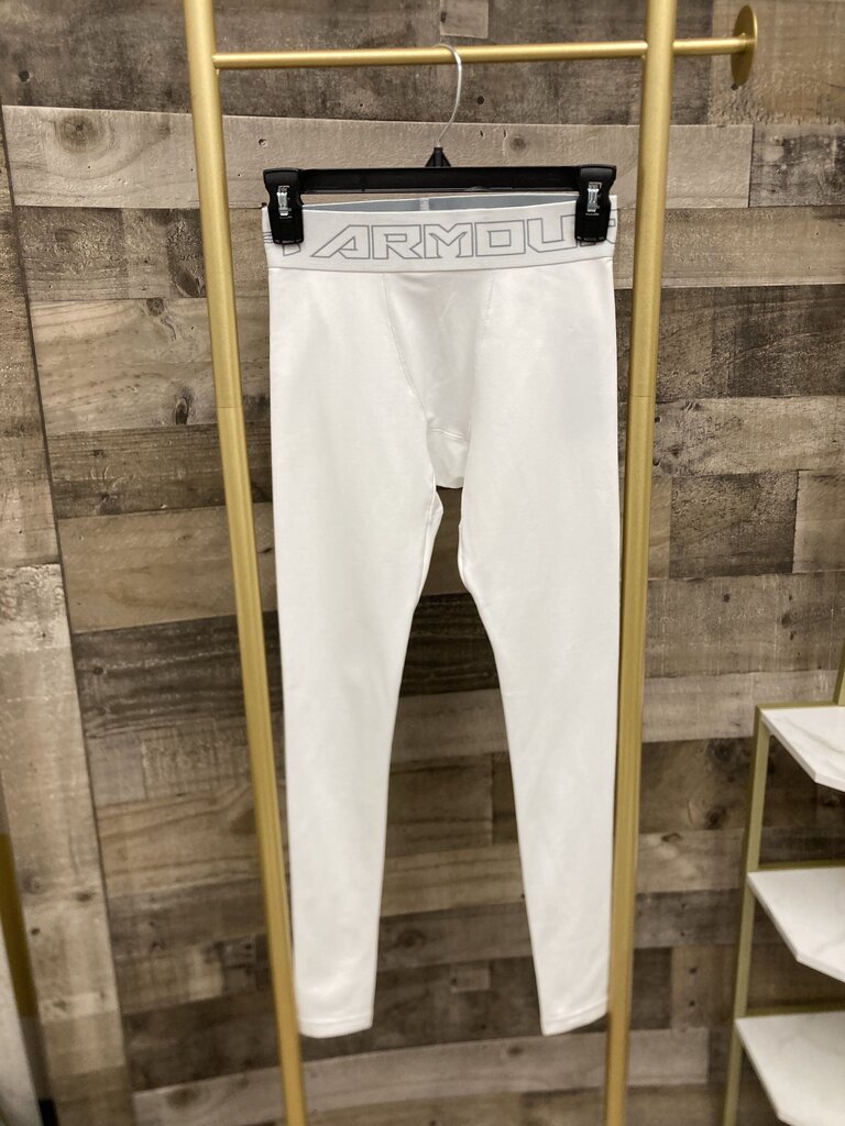 NWT Under Armour Cold Gear White Compression Leggings