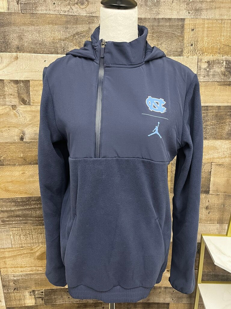 Jordan UNC Quarter Zip Hooded Fleece