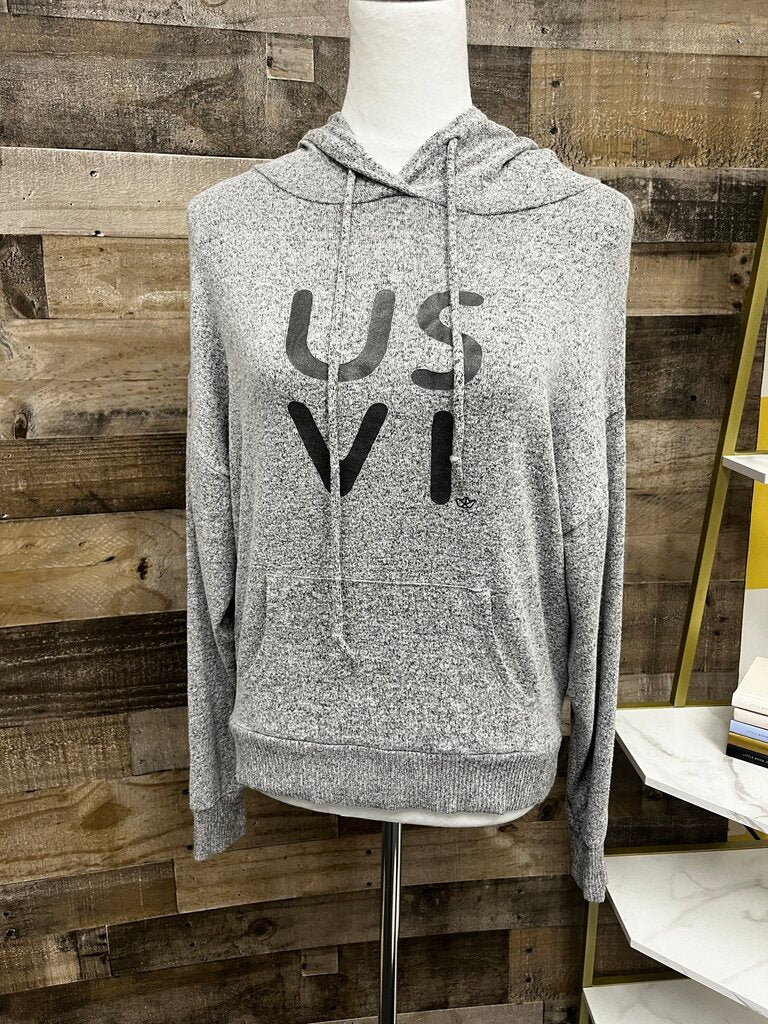 Active USA Grey Hoodie