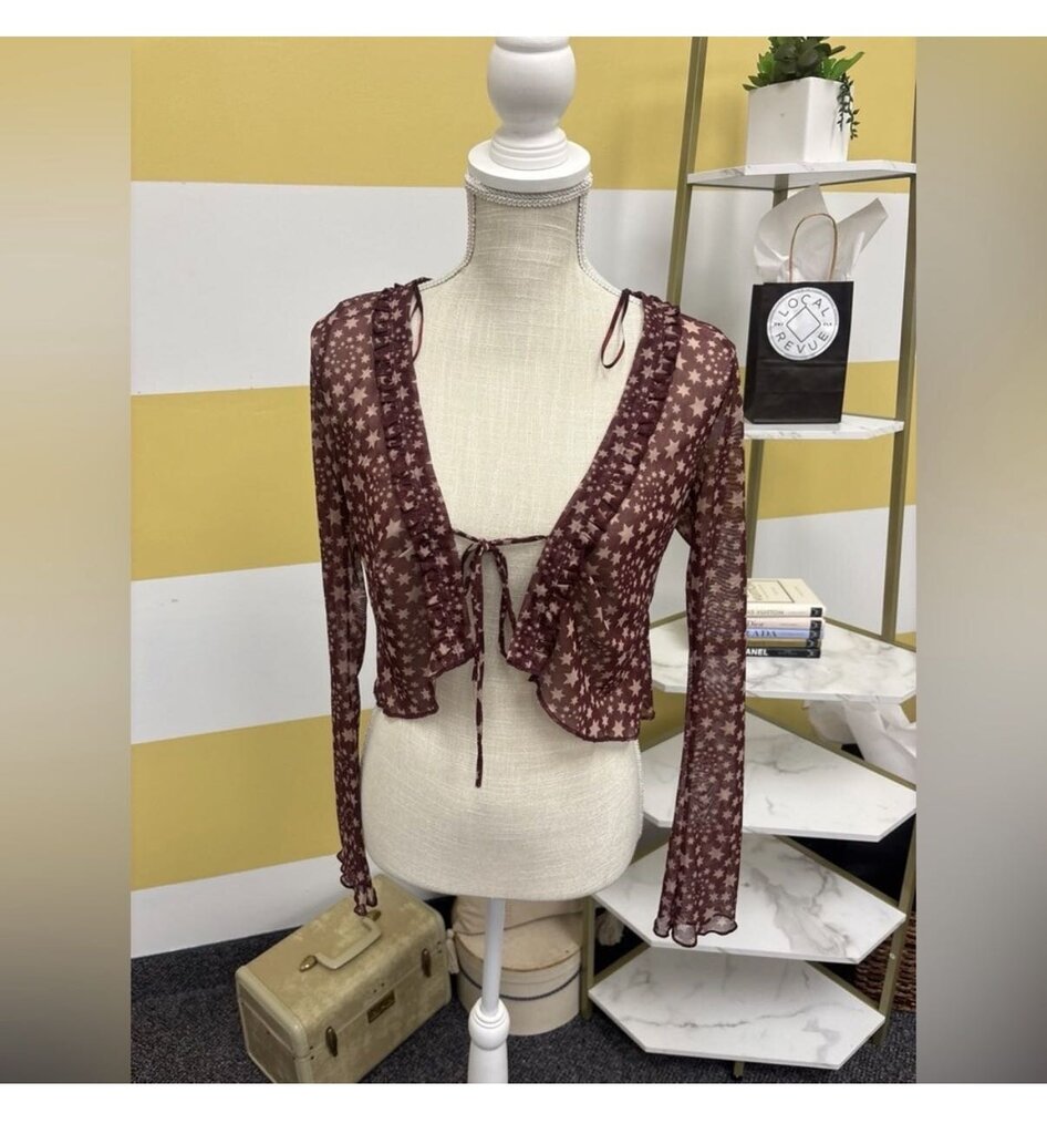 Free People Marne Top Sanguine Star