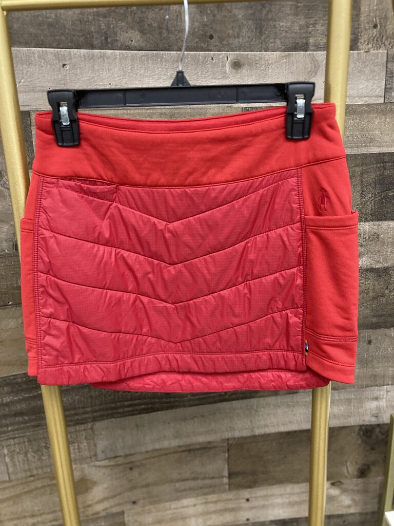 Smartwool Smartloft Quilted Puff Skirt In Pomegranate