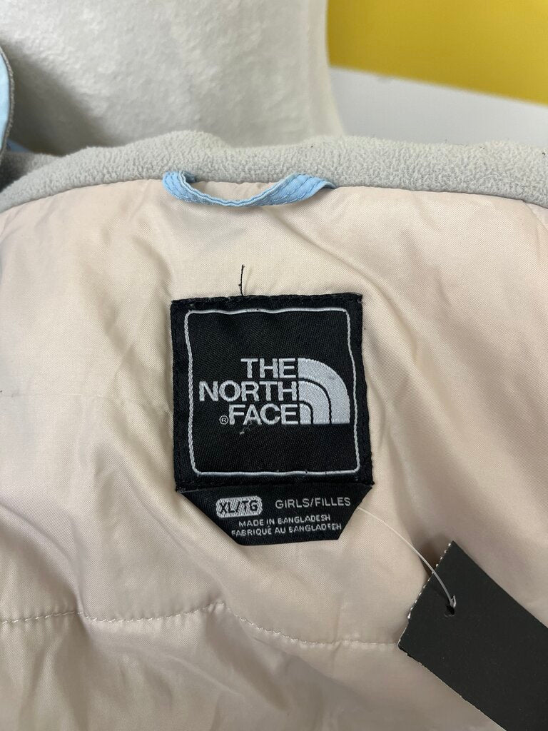 The North Face Girls Light Blue DryVent Ski/Snow Jacket