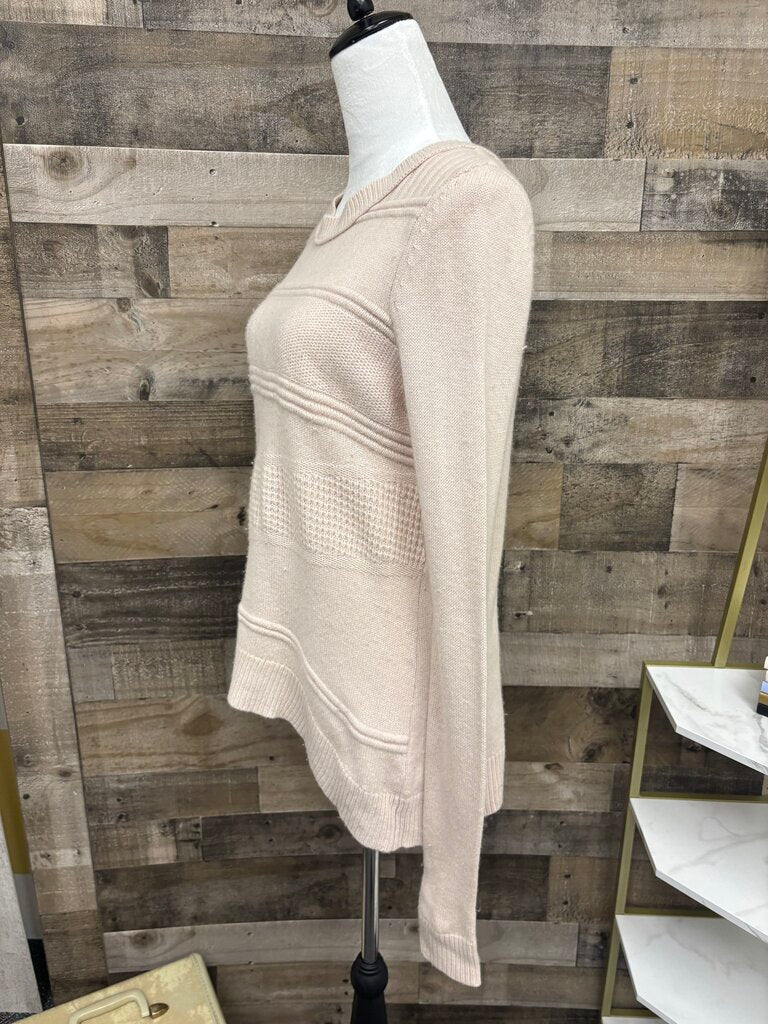 Diane Von Furstenberg Blush Pink Crew Sweater