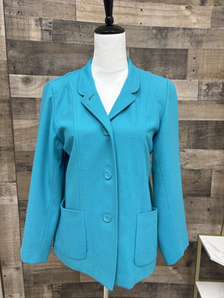 White Stag Turqouisse Polyester Blazer