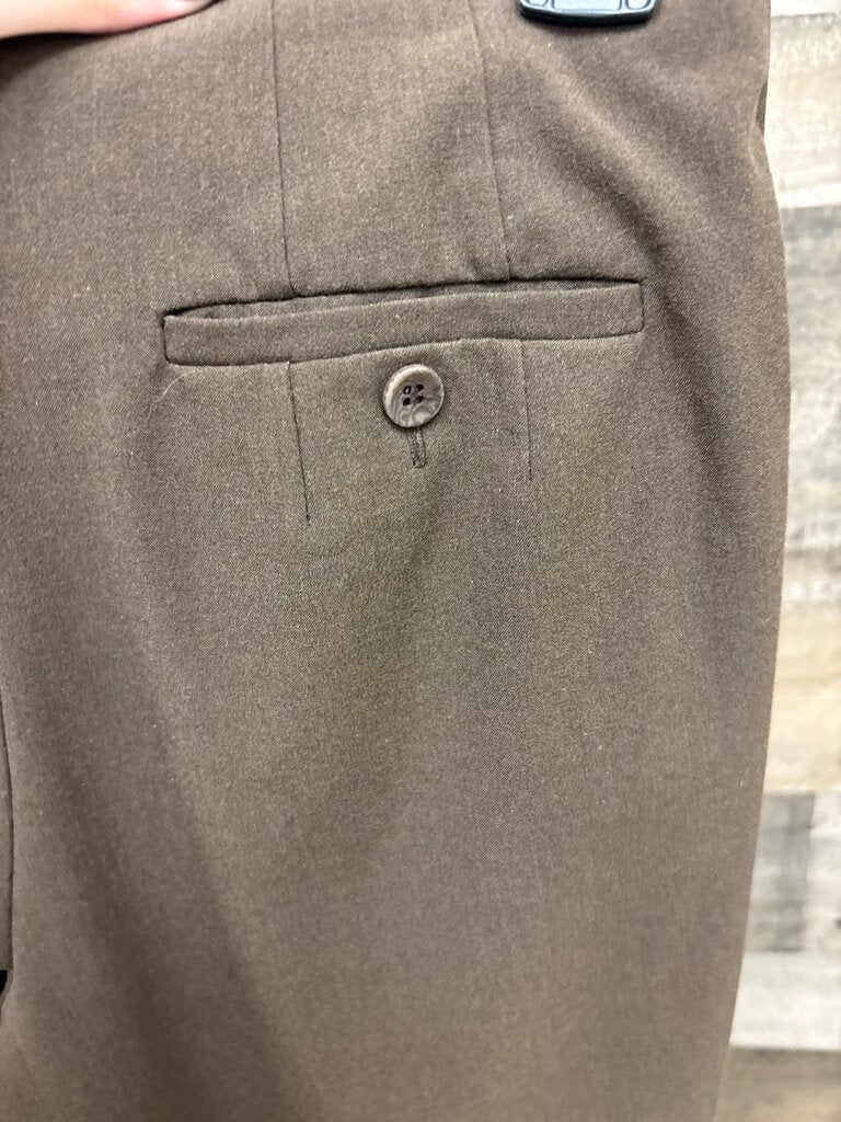 Talbots Stretch Dark Brown Dress Pants