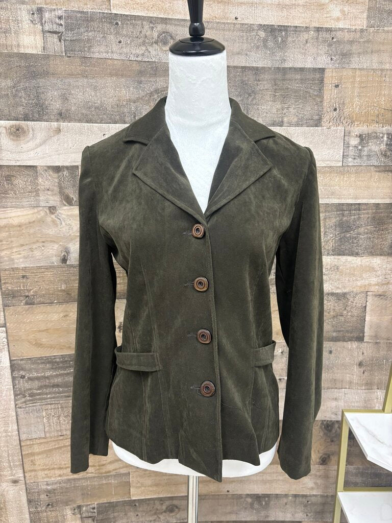 Lois Snyder Dani Max Brown Blazer