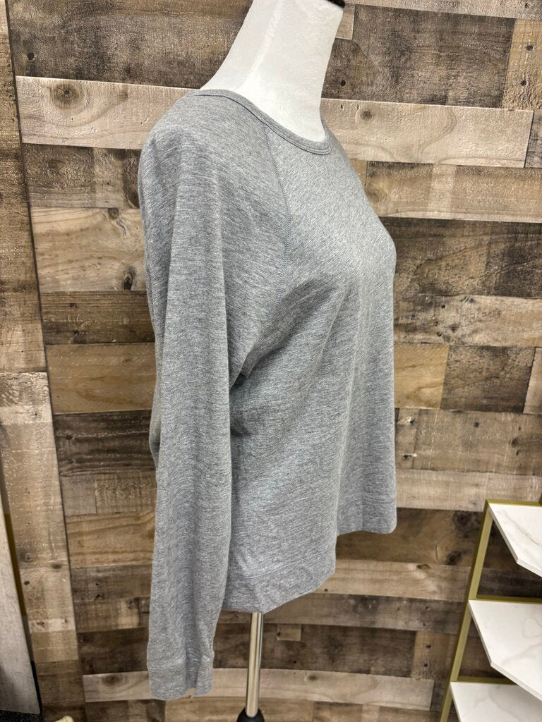 Banana Republic Gray Cozy Long Sleeve Tee
