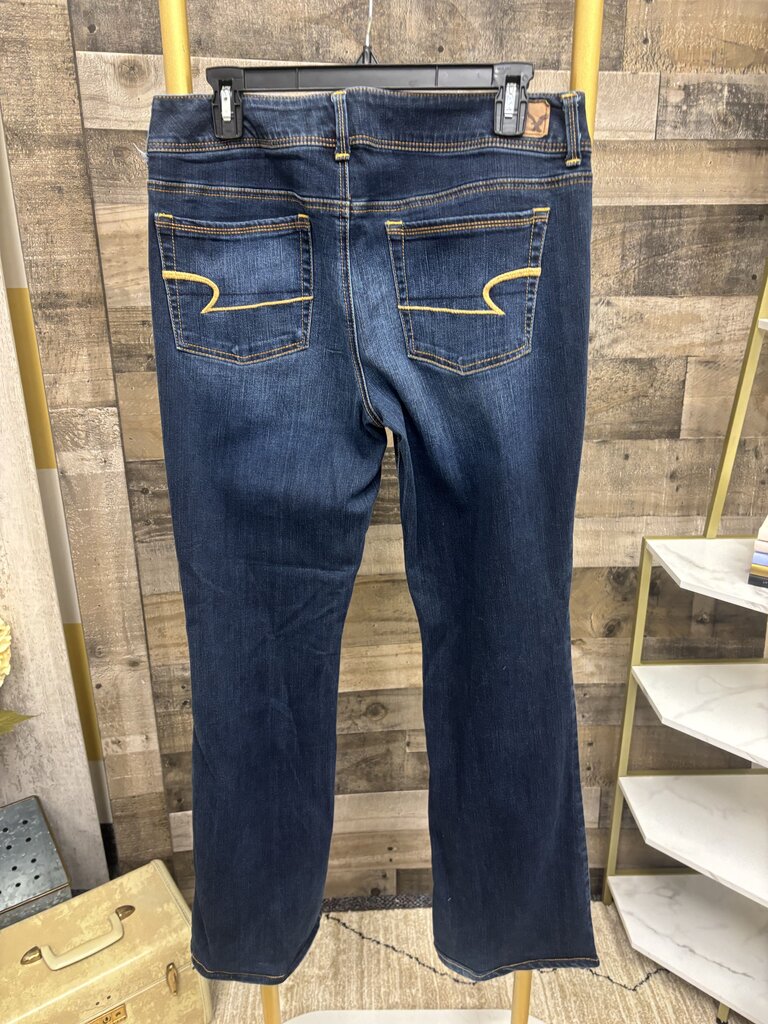 America Eagle Kick Boot Dark Blue Denim