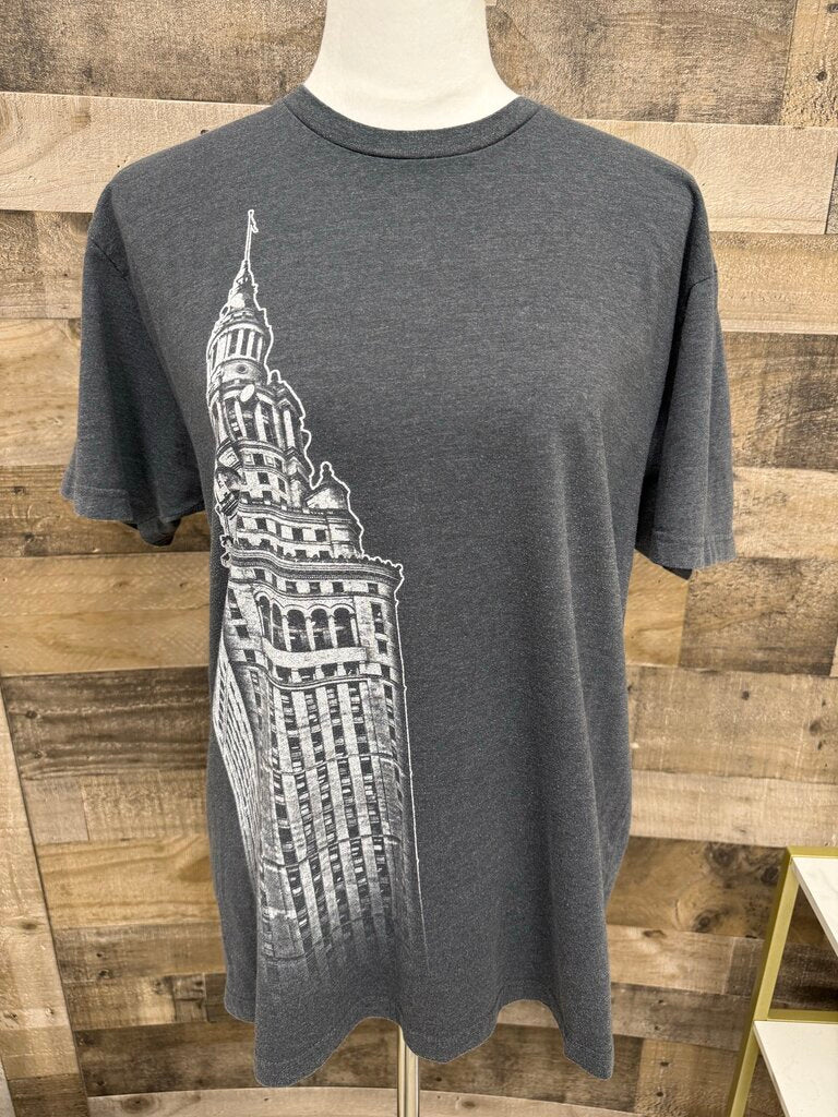 GV Art & Design Dark Gray Tower City Tee