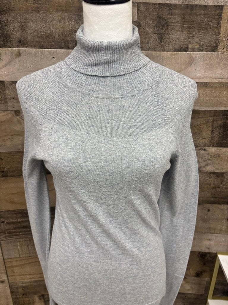 Banana Republic Gray Turtleneck Sweater
