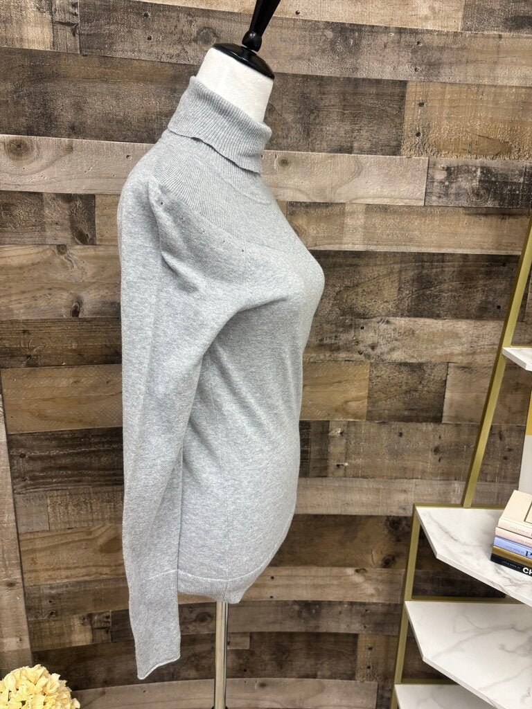 Banana Republic Gray Turtleneck Sweater