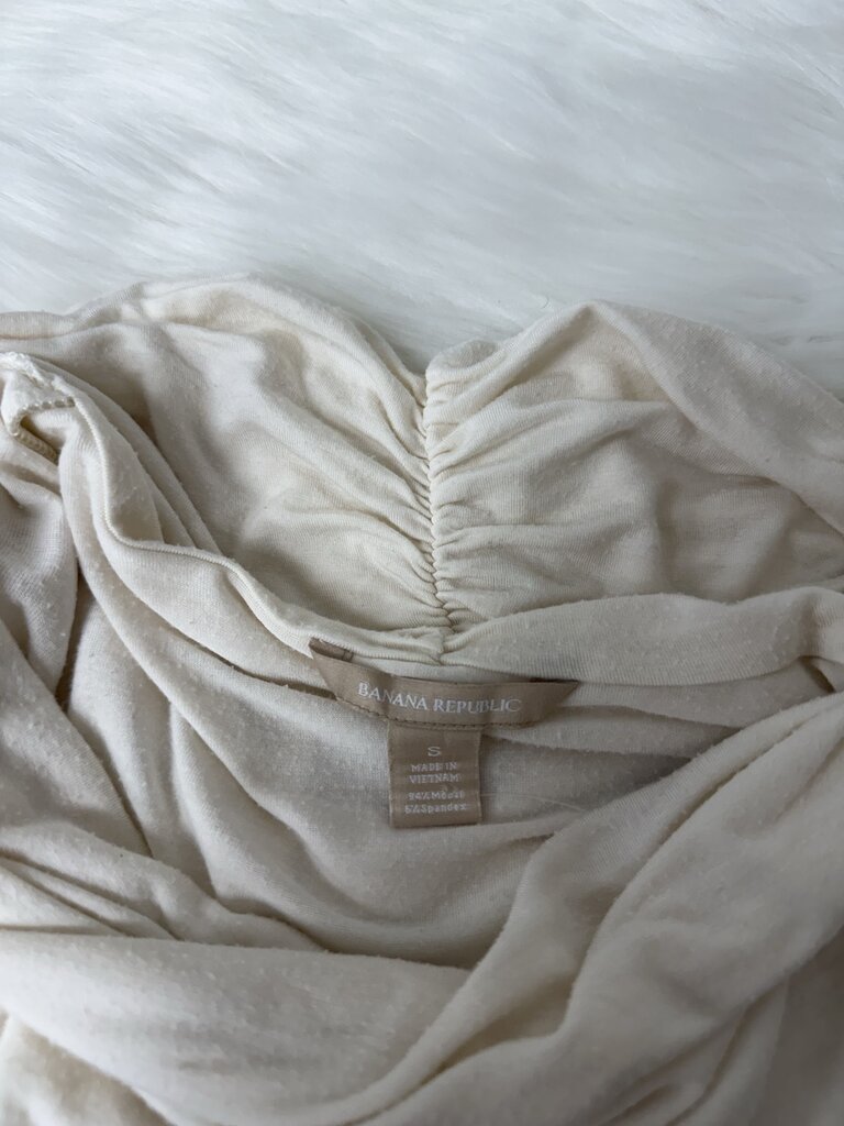 Banana Republic Cream Cowl Neck Turtleneck