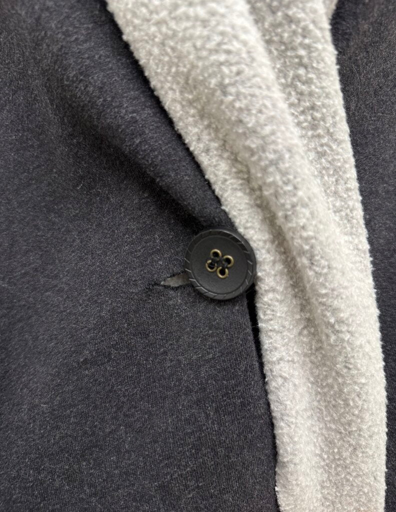 Sanctuary Cotton Charcoal Gray City Coat