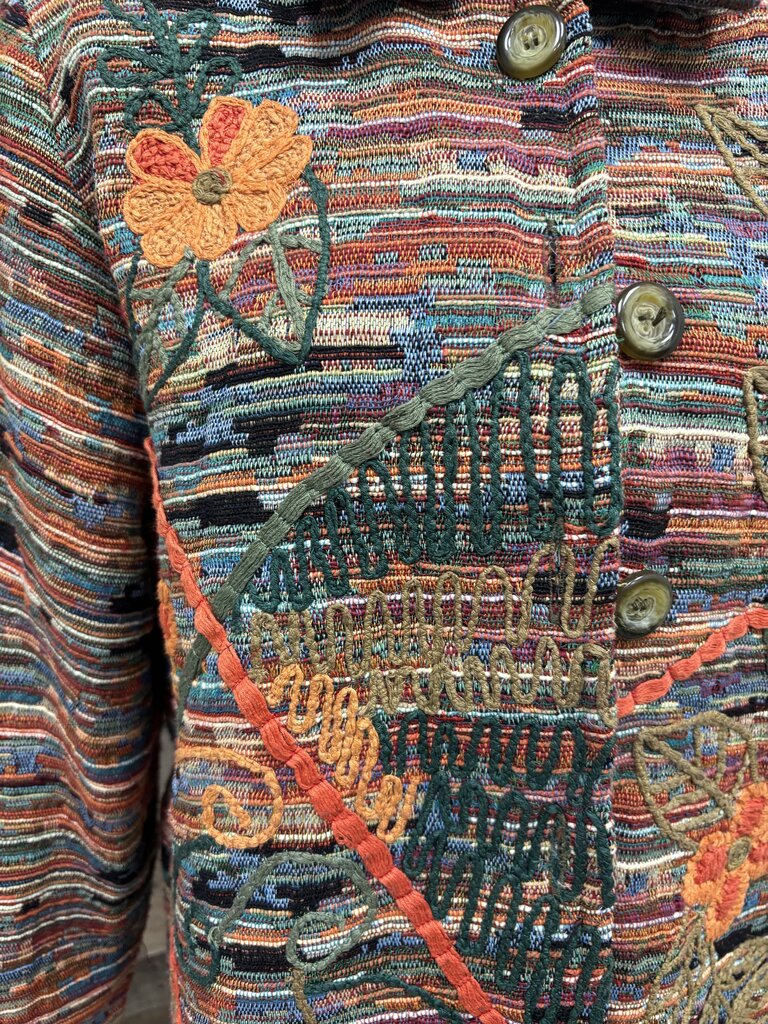 Coldwater Multi Tapestry Floral Embroidered Jacket