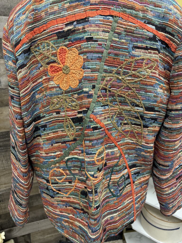 Coldwater Multi Tapestry Floral Embroidered Jacket