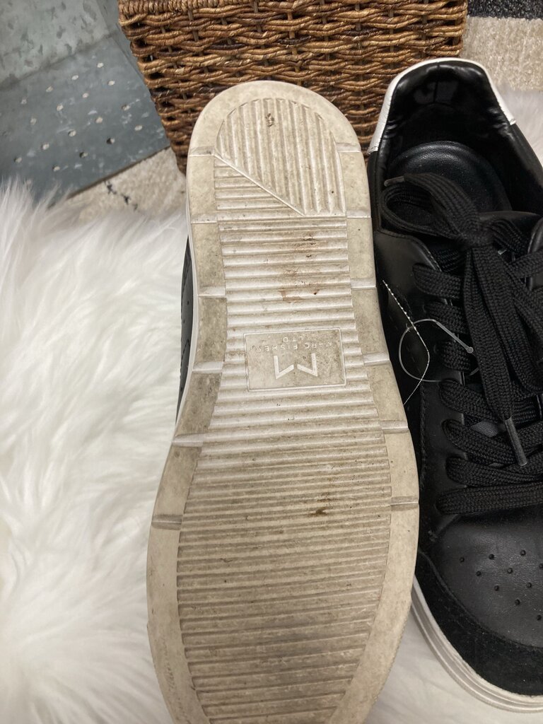 Marc Fisher LTD Black Leather Sneakers