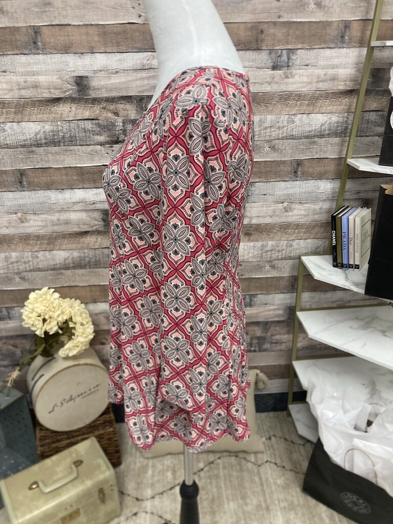 Roz & Ali Bright & Pale Pink Geo Print