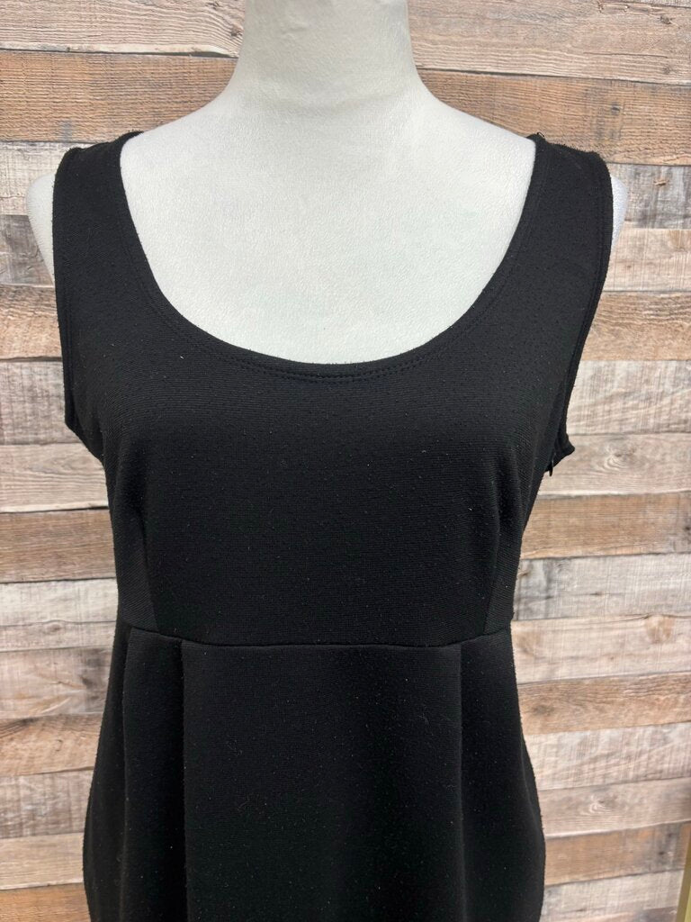 Signature by Robbie Bee Black Sleeveless Dress