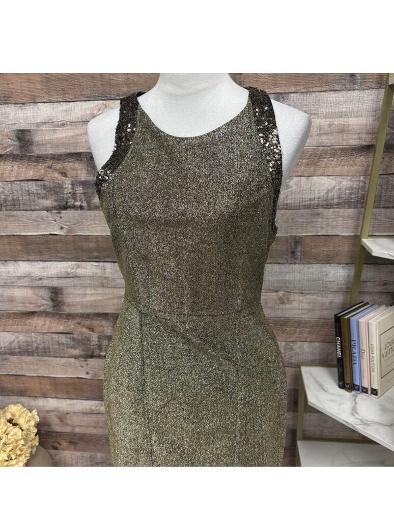 Forever 21 Gold Sequin Cocktail Dress