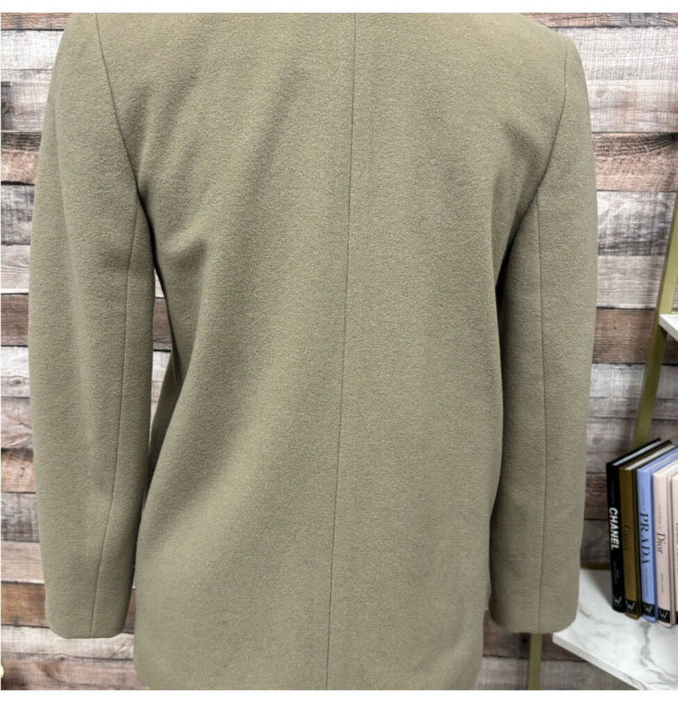 Saks Fifth Avenue Vintage Tan Wool Blazer