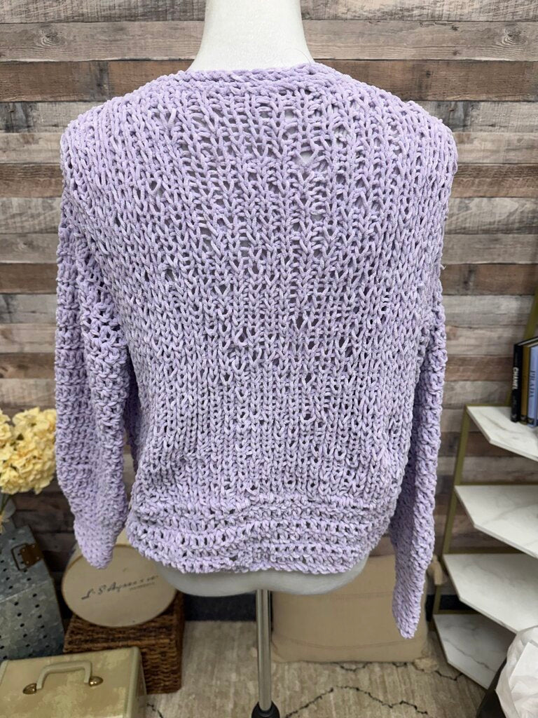 Body by Anca Lavender Cardigan Sweater