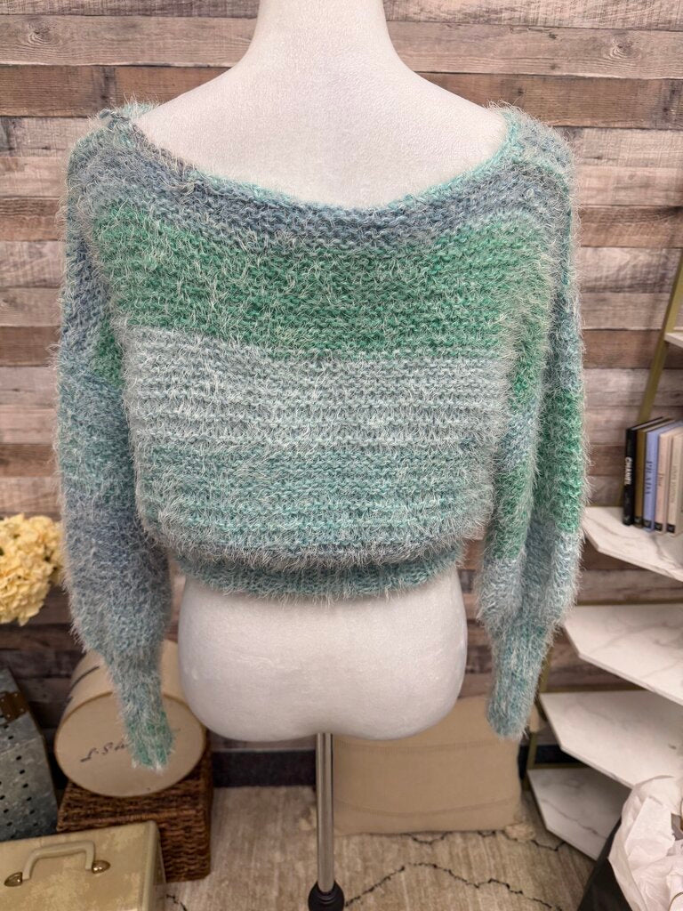 Body by Anca Mint Green & Aqua Long Sleeve/Cropped