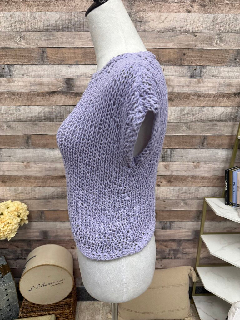 Body by Anca Lavender Short Sleeve Cropped