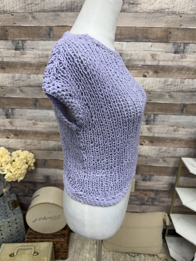 Body by Anca Lavender Short Sleeve Cropped
