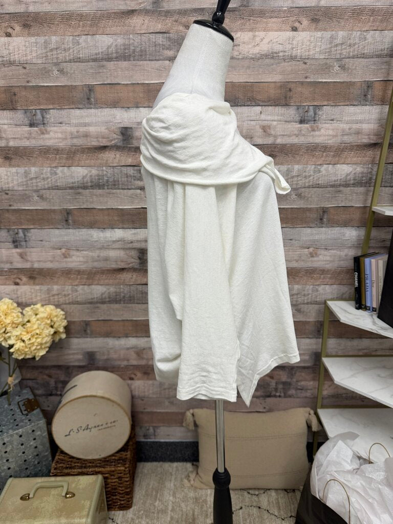 Dogstar Australia White Cowl Neck Tee