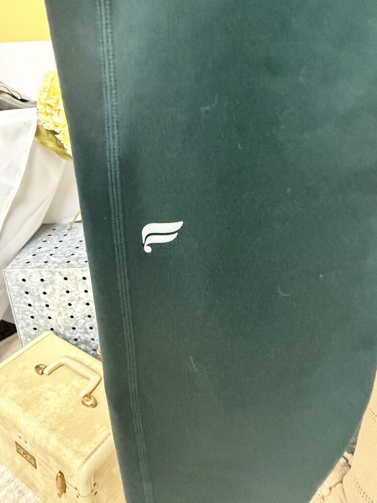 Fabletics Forest Green Fleece Lined Leggings