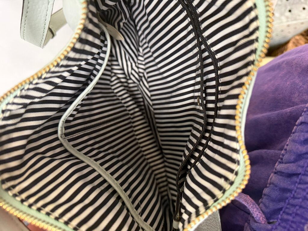 Kate Spade Lt Blue Pebbled Leather Hobo